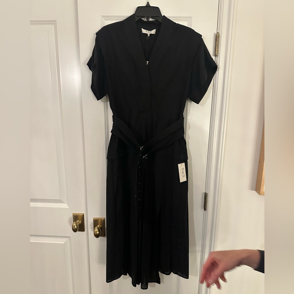 SEA black funky size 6 day to evening dress